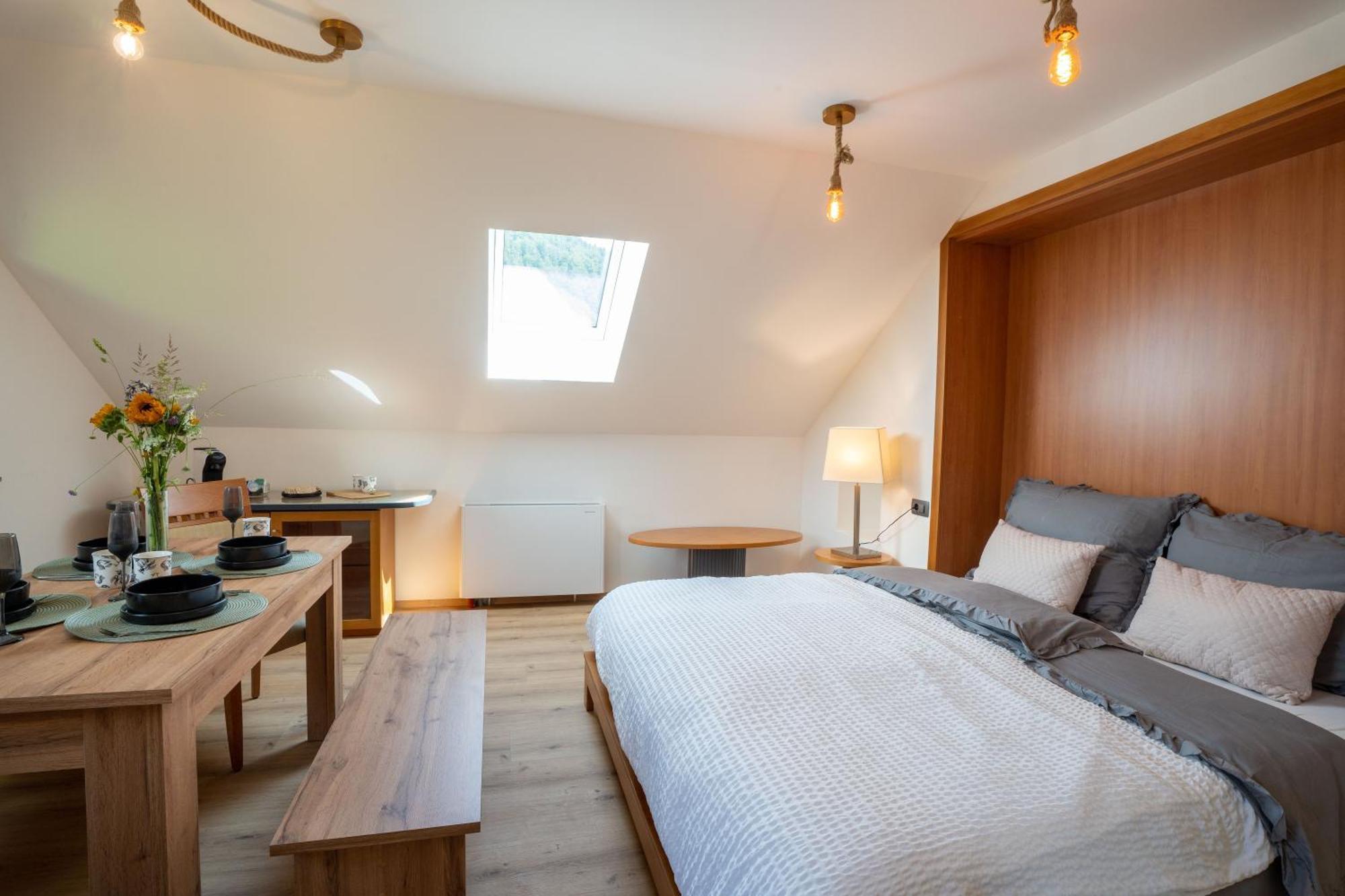 Aparthotel Hom At Vintgar Zgornje Gorje Eksteriør bilde