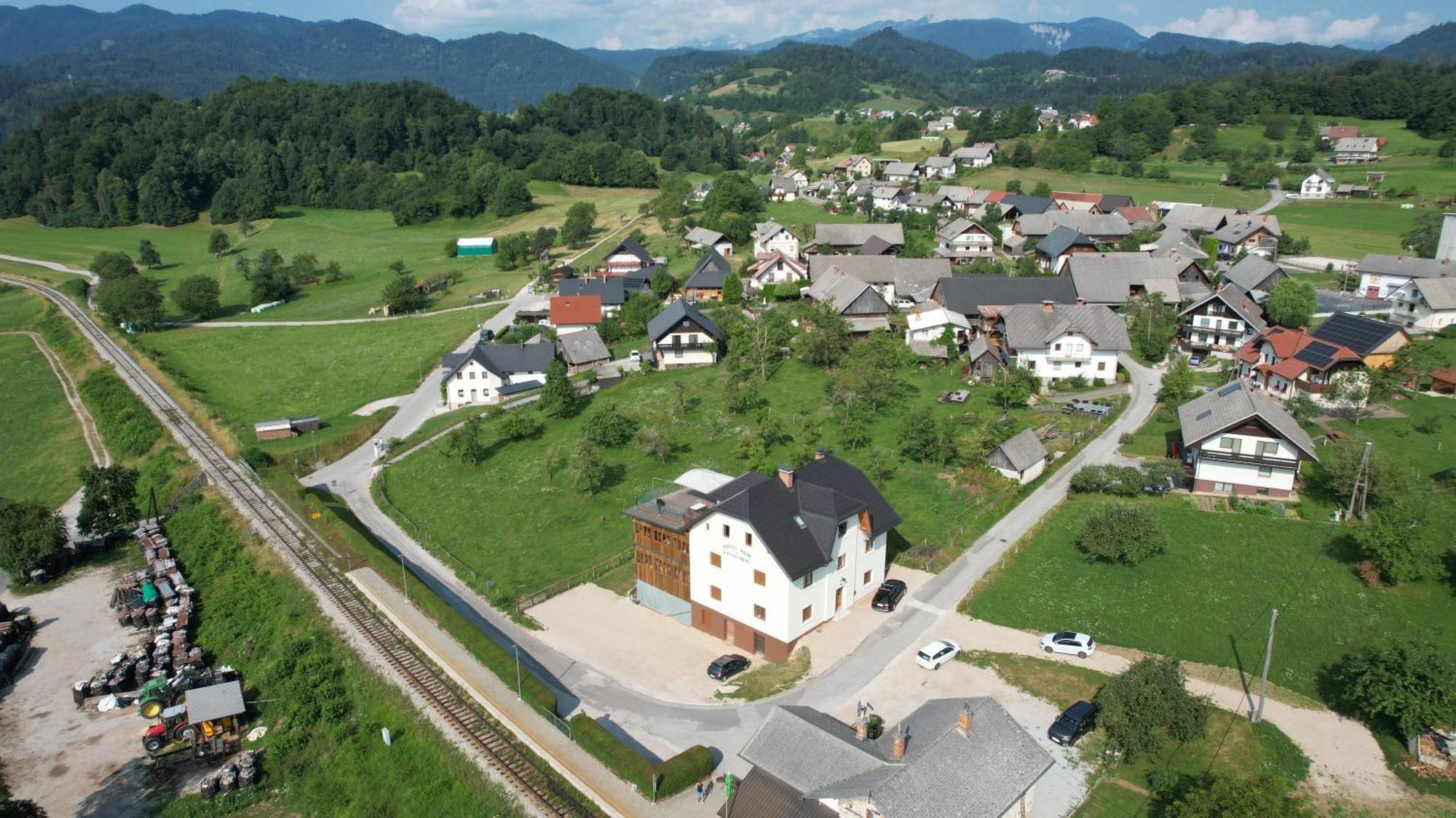 Aparthotel Hom At Vintgar Zgornje Gorje Eksteriør bilde